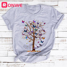 Load image into Gallery viewer, Woman Butterfly Tree Print