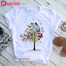 Load image into Gallery viewer, Woman Butterfly Tree Print