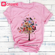 Load image into Gallery viewer, Woman Butterfly Tree Print