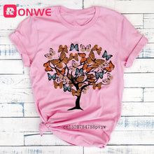 Load image into Gallery viewer, Woman Butterfly Tree Print