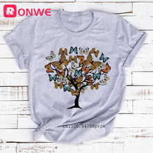 Load image into Gallery viewer, Woman Butterfly Tree Print