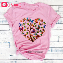 Load image into Gallery viewer, Woman Butterfly Tree Print