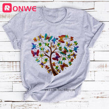 Load image into Gallery viewer, Woman Butterfly Tree Print
