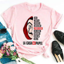 Load image into Gallery viewer, La Casa De Papel Tshirt